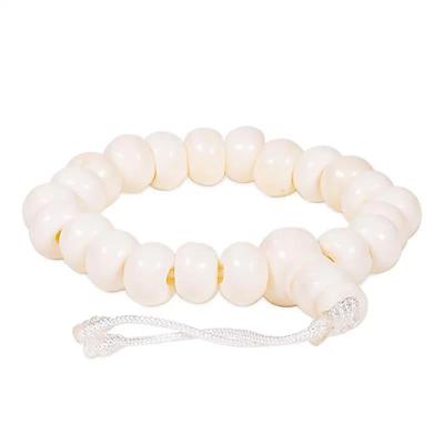 Mala Armband van Beendermeel uit Nepal met 21 Kralen