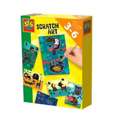 SES Scratch art dieren