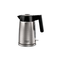 Bosch TWK5P480 DesignLine Waterkoker 1.7L 2400W Zwart/RVS - thumbnail