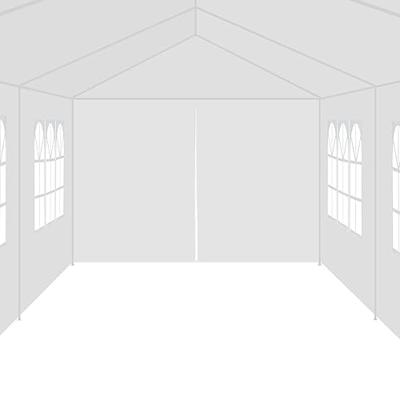 Partytent 3x12 m wit - thumbnail