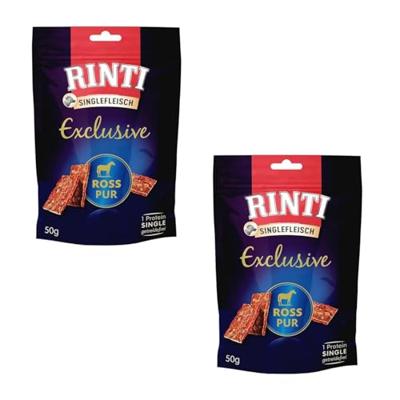 RINTI Singlefleisch Exclusive Horse - traktatie voor hond - 50g
