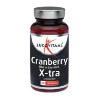 Lucovitaal Cranberry met X-tra Lactobacillus Capsules - thumbnail