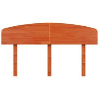 Hoofdbord 160 cm massief grenenhout wasbruin - thumbnail