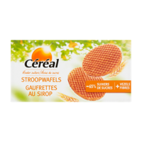 Cereal Stroopwafels minder suikers (175 gr) - thumbnail