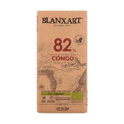 Blanxart - Congo Mountains of the moon - 82% pure chocolade (Biologisch)