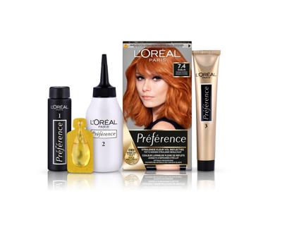 L&apos;Oréal Paris Preference 7.40 Mango Intens Koperblond