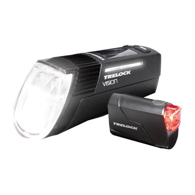 Trelock ls760 i-go vision verlichtingsset zwart