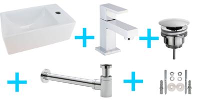 Wiesbaden one-pack Rhea XXS L + Rombo kraan