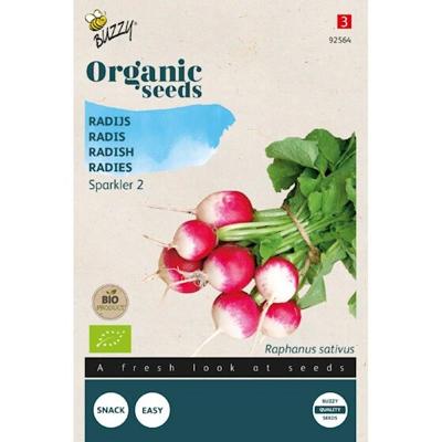 Zaden Organic Radijs Sparkler 2 (BIO) Buzzy - Buzzy