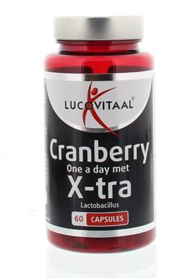 Lucovitaal Cranberry met X-tra Lactobacillus Capsules