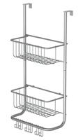 EISL wandrek 30,5x13x62 cm matzilverkleurig - thumbnail
