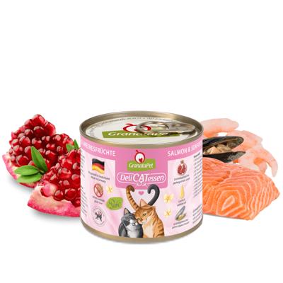GRANATAPET DeliCATessen salmon and seafood - nat kattenvoer - 200g