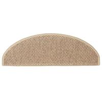 Trapmatten zelfklevend Sisal-Look 30 st 65x21x4 cm zand - thumbnail