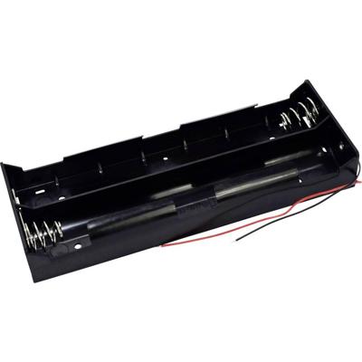 Takachi SN 1-6 batterijhouder 6 x mono (D) kabel (l x b x h) 196,2 x 72,3 x 28,8 mm