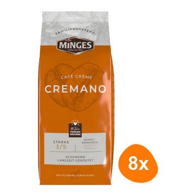 Minges - Café Cremano Bonen - 8x 1kg Minges - Café Cremano Bonen - 8x 1kg