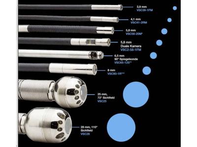 FLIR VSA2-1 Endoscoopsonde Sonde-Ø 6 mm 1 m LED-verlichting FLIR VSA2-1 Endoscoopsonde Sonde-Ø 6 mm 1 m LED-verlichting