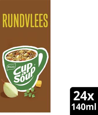 Knorr Cup-a-Soup rundvlees, pak van 24 zakjes