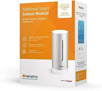 Netatmo NIM01-WW NE1002ZZ Thermo- en hygrosensor Draadloos 868 MHz Netatmo NIM01-WW NE1002ZZ Thermo- en hygrosensor Draadloos 868 MHz