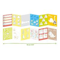 Banana Panda - kleurboekje ik hou van kleurplaten met dinosaurussen - thumbnail