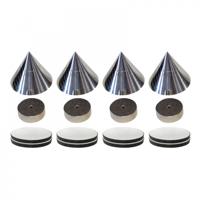 Dynavox SPIKES 4 STUKS CHROME - thumbnail