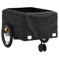 Fietstrailer 45 kg ijzer zwart - thumbnail