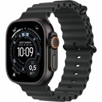 Apple Watch Ultra 3 GPS + Cellular - 49 mm - Zwarte titanium kast - Zwarte OceanBand-band - thumbnail
