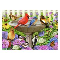 Ravensburger legpuzzel bij het vogelbadje, 500st. - thumbnail