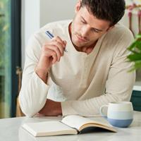 Parker IM Rituals vulpen, blauw CT, medium, giftbox - thumbnail