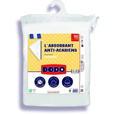 Absorberende matrasbeschermer - 90x190 cm - katoen - anti -mite Absorberende matrasbeschermer - 90x190 cm - katoen - anti -mite