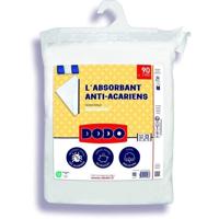 Absorberende matrasbeschermer - 90x190 cm - katoen - anti -mite - thumbnail