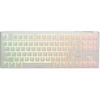 Ducky One 3 Classic White TKL toetsenbord USB Amerikaans Engels Wit - thumbnail