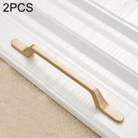 2 stuks 9008-160 moderne eenvoudige kast deur handvat lade kast zink legering handvat (goud) - thumbnail