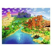 Ravensburger Legpuzzel world of minecraft, 1500st. - thumbnail