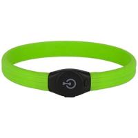 LED halsband - KERBL - Maxi Safe - 65 cm - 10 mm - Groen - thumbnail