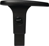 Topstar Armleuning | passend voor bureaudraaistoel | 9000 482 945-9000 482 950 | in hoogte verstelbaar zwart | 2st./doos | 1 stuk - 7126 7126 - thumbnail