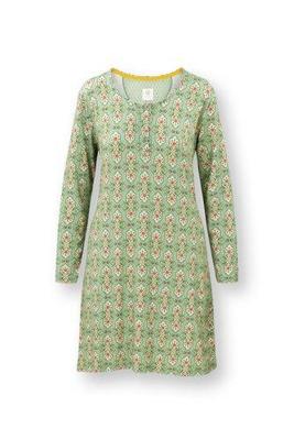 Pip Studio Pip Studio Desiree Long Sleeve Nightdress Jabalini Light Green L