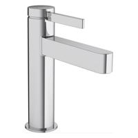 Wastafelmengkraan Finoris HansGrohe Eengreeps 110 met Pop-up Trekwaste Chroom - thumbnail