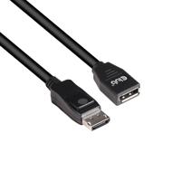 club3D CAC-1023 DisplayPort-kabel DisplayPort Verlengkabel DisplayPort-stekker, DisplayPort-bus 3.00 m Zwart - thumbnail