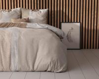 Sleeptime Teddy Print Crème 200 x 200/220 cm - thumbnail