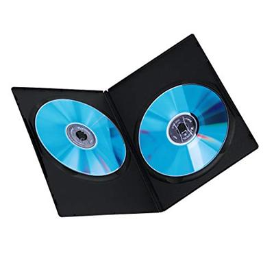 Hama dvd slim box dubbel zwart 10 stuks Hama dvd slim box dubbel zwart 10 stuks