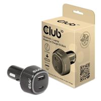 club3D CAC-1922 USB-oplader 63 W 1x USB-A, 1x USB-C Zwart Binnen - thumbnail