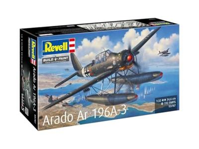 Revell modelbouwpakket - arado ar196a-3 seaplane 1:32 - 192dlg. Revell modelbouwpakket - arado ar196a-3 seaplane 1:32 - 192dlg.