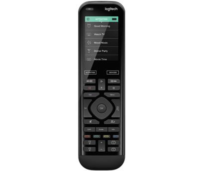 Logitech Harmony Elite afstandsbediening Audio, Kabel, DVR, Game console, Home cinema-systeem, PC, Smartphone, TV, Tablet Aanraakscherm