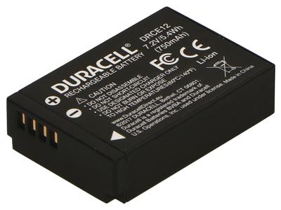 Duracell LP-E12 Camera-accu Vervangt originele accu LP-E12 7.4 V 800 mAh