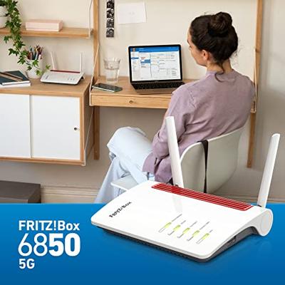 AVM AVM FRITZ!Box 6850 5G WiFi-router Geïntegreerd modem: LTE 2.4 GHz, 5 GHz 1.2 GBit/s - thumbnail