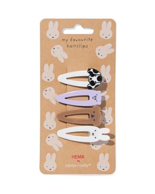 Nijntje Nijntje Haarklemmetjes - 4 Stuks
