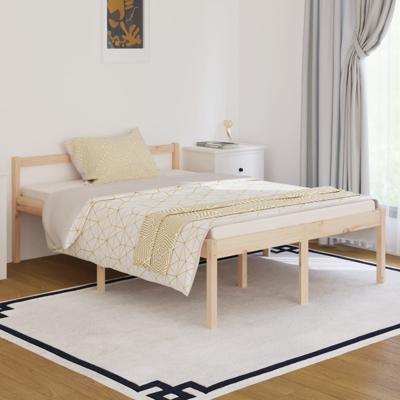 Seniorenbed massief grenenhout 135x190 cm