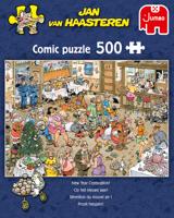 Jumbo legpuzzel Jan van Haasteren Op Het Nieuwe Jaar 500 stukjes - thumbnail