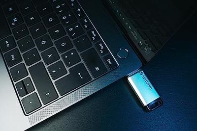 USB stick Verbatim Secure Pro Zwart Zwart/Gris 64 GB