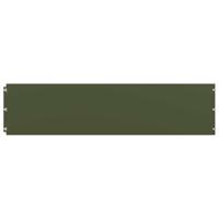 Gazonranden 20 st 25x103 cm koudgewalst staal olijfgroen - thumbnail